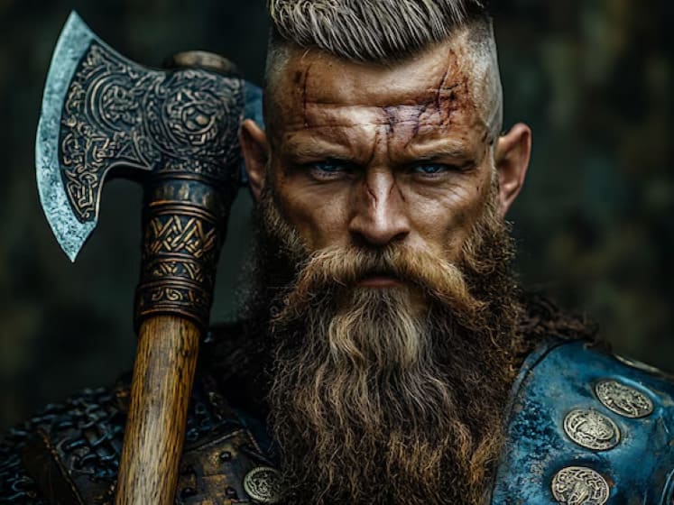 татуировки викингов, скандинавские татуировки